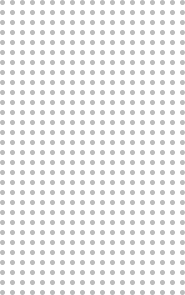 A grid of dots